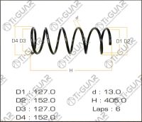 Пружина TG-CSS0013 / C4T-23371 * Ti·GUAR
