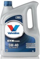 Масло синт. SynPower 5W40, (4л.), 872381 VALVOLINE 