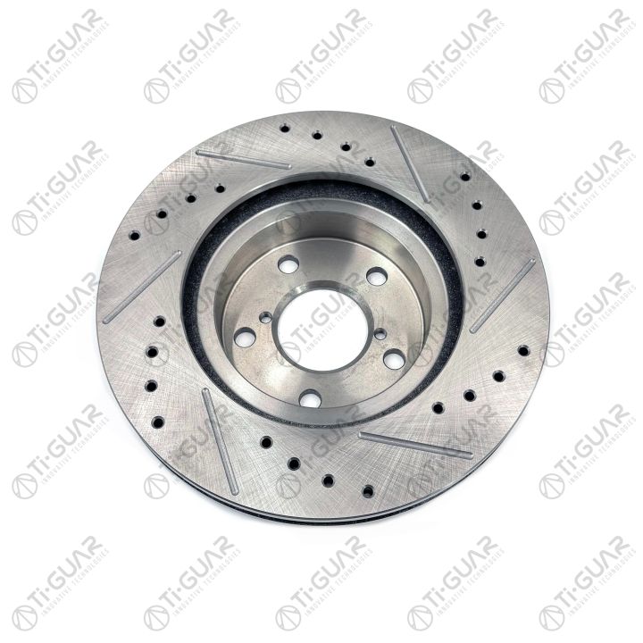 Диск тормозной TG-26300-AE091/RN1091V левый *Ti•GUAR (перфорированный)
